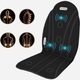 تصویر روکش صندلی خودرو ماساژور ویبره حرارتی 
