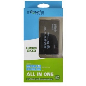 تصویر رم ریدر ROYAL همه کاره USB2.0 