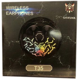 تصویر هندزفری بی سیم اونیکوما Wireless Earphones Onikuma T35 Wireless Earphones Onikuma T35