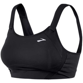 تصویر نیم تنه ورزشی زنانه بروکس مدل Brooks Jubralee Sports Bra| مشکی 