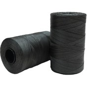 تصویر نخ بافت موم دار دوراک ترکیه مشکی کد 020 سایز 1 