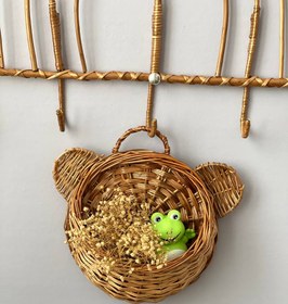 تصویر آویزحصیری تدی(خرسی) 