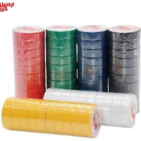 تصویر چسب برق رنگی pvc colored electrical tape 