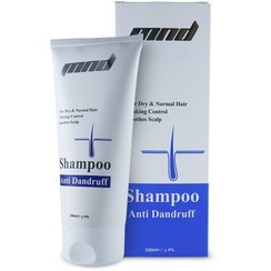 تصویر شامپو تیوپی ضد شوره ام ان دی حجم 200 میل MND shampoo Anti dandruff 200ml