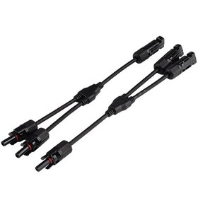 تصویر کانکتور دو به یک mc4 