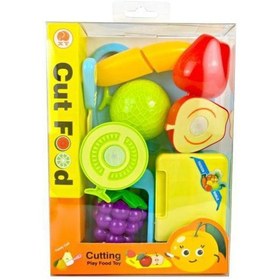 تصویر اسباب بازی مدل ست میوه برشی کد ۸۹۶9 