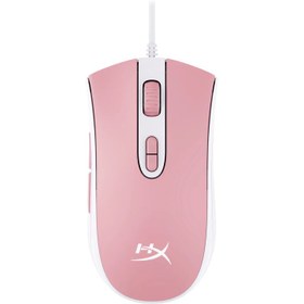 تصویر ماوس گیمینگ HyperX Pulsefire Core Pink 
