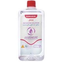 تصویر محلول ضدعفونی کننده دست 1 لیتری کماکل Anstiseptic Solution 1Lit Komakol