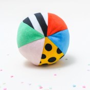 تصویر توپ رنگی پارچه ای کودک ایکیا مدل KLAPPA توپ