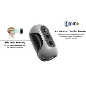 تصویر اسکنر سه بعدی پرتابل تریدی میکر پرو 3DMakerpro Mole 3D Scanner 3dmakerpro-Mole-portable-handheld-3d-scanner