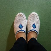 تصویر گیوه طرح خشتی 