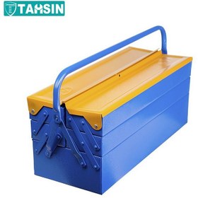 تصویر جعبه ابزار وفایی مدل V-503 ۳ طبقه با ۸ محفظه 