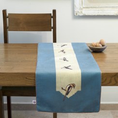 تصویر رانر طرح مرغ آمین کرم سایز 35 در 135 برند پرووال 