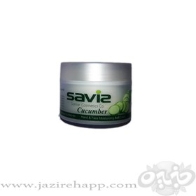 تصویر کرم مرطوب کننده دست و صورت حاوی سیب و ویتامین E حجم 180گرم ساویز Saviz Hand And Face Moisturizing Cream