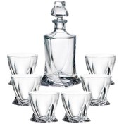 تصویر ست تنگ و لیوان بوهمیا مدل Quadro 