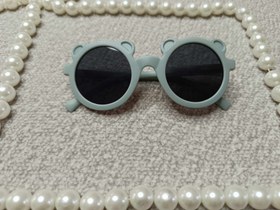 تصویر عینک کد 4 - گوش صورتی-آبی 