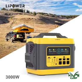 تصویر پاور استیشن 3000 وات LIPOWER مدل M3000-S 