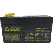 تصویر باتری یو پی اس 12 ولت 1.2 آمپر ساعت لانگ مدل WP1.2-12 
