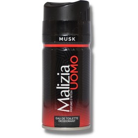 تصویر اسپری بدن مالزیا مردانه ماسک اومو 150 میل ا Malizia Musk Uomo Spray For Men 150ml Malizia Musk Uomo Spray For Men 150ml