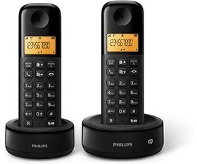 تصویر تلفن بیسیم فیلیپس مدل D1352B/FR 