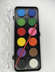 تصویر آبرنگ ۱۲ عددی ۱۲ رنگ 