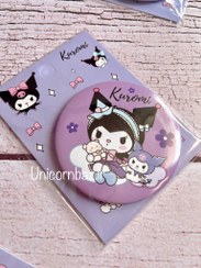 تصویر آینه گرد کرومی 