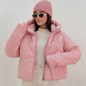 تصویر کاپشن مموری زیپی کلاهدار 