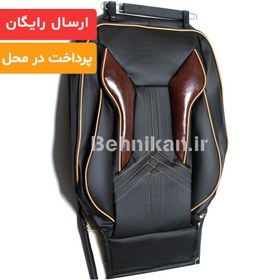 تصویر روکش صندلی تمام چرم طرح سناتور برند رایکو مناسب برای دنا و دنا پلاس کد 55362 