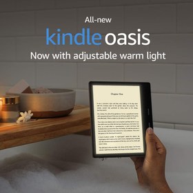تصویر کتاب خوان آمازون Kindle oasis نسل دهم ظرفیت 32 گیگابایت 