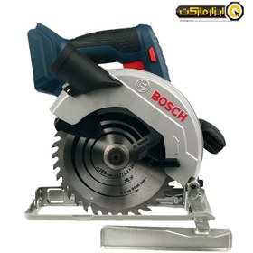 تصویر اره شارژی مدور حرفه‌ای بوش آلمان GKS 18V-57 165MM Set Bosch GKS 18V-57 Cordless Circular Saw 165MM Set