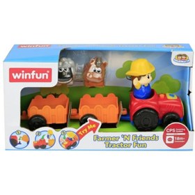 تصویر تراکتور اسباب بازی وین فان کد: 001304 Winfun Farmer N Friends Tractor Fun 