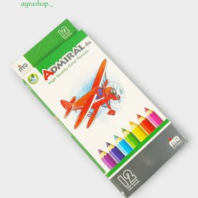 تصویر مداد رنگی ۱۲ رنگ - ۱۲ رنگ 