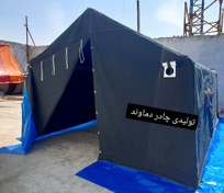 تصویر چادر برزنتی گلشن اسکلتی عشایری ۳در۴ (۱۲متری) Tent