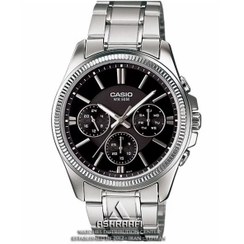 تصویر ساعت مچی مردانه کاسیو مدل MTP-1375D-1A با بند استیل ضد آب 