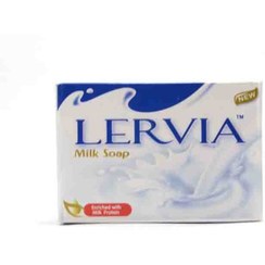 تصویر صابون لرویا شیر اورجینال ۹۰ گرم کارتن ۷۲عدی ا Lervia Lervia