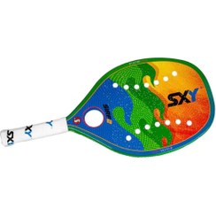 تصویر راکت تنیس ساحلی سکسی برند. Green Sirf 2 