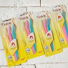 تصویر تیغ اصلاح ابرو تینکل مدل PRO1 بسته 3 عددی - سفید 