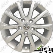 تصویر رینگ تویوتا کمری 16 اینچی رنگ سیلور 