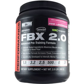 تصویر پمپ اف بی ایکس ۲ مکس ماسل | MAXMUSCLE FBX 2.0 PRE WORKOUT 