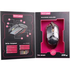 تصویر ماوس مخصوص بازی تسکو مدل TM 2021 TSCO TM 2021 Gaming Mouse