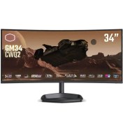 تصویر مانیتور گیمینگ خمیده کولر مستر GM34-CWQ2 سایز ۳۴ اینچ با زمان پاسخگویی ۲ میلی‌ثانیه 