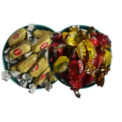 تصویر پک دوتایی شکلات و پشمک - 500 گرم 