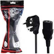 تصویر کابل برق منبع تغذیه کامپیوتر دی نت(DNET) طول 1.5 متر 