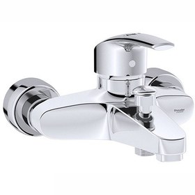 تصویر شیر حمام پاریس کروم شودر Paris Chrome Bath