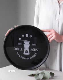 تصویر سینی شیشه ای رایکا 