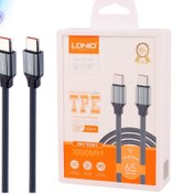 تصویر کابل تایپ سی به تایپ سی الدینیو کابل Ldnio LC441C Type-C to Type-C PD 65W 