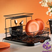 تصویر جاظرفي رويال 1/5طبقه روکش مشکي پیشتاز کاوه 