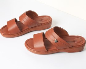 تصویر صندل رو فرشی مردانه با کفی طبی (جدید) کد 208-9 - مشکی / 44 