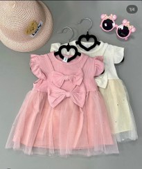 تصویر پیراهن حریر ۱۶۳ - صورتی / XL 