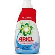 تصویر مایع ضدعفونی کننده لباس آریل حجم ۱ لیتر با رایحه طراوت لنور 